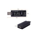 Hubstein Usb Voltmetre Ampermetre Led Gösterge Volt Amper Gerilim Ölçer