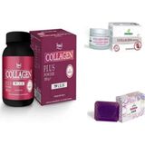 Hud Collagen Plus Powder 300 Gr Tip 1 - Tip 2 - Tip 3 Toz Krem 50 Ml Sabun 150 Gr