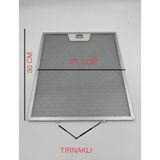 Huda 25,3X30 cm Tırnaklı Alüminyum Yağ Filtresi Ankastre Aspiratör & Davlumbaz İçin