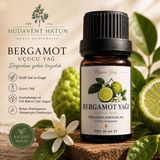 Hüdavent Hatun Kadın Kooperatifi Bergamot Uçucu Yağ 100% Saf 10ML. - 10 ml