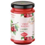 HUDOT Organik Vişne Reçeli 380 Gr –%65 Meyve Oranı, Katkısız