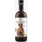HUDOT Premium Çikolata Şurubu 700 ml – Stevia Tatlandırıcılı, Kahve & İçecekler İçin, Düşük Kalori, Katkısız, Yoğun Kakao Aroması