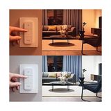 Hue Akıllı Aydınlatma LED Ampul Başlangıç Kiti, 2'li E27 Ampul, Köprü ve Dimmer Set, Beyaz ve Renkli - 1 - 10 W - Amber