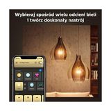 Huewa 8-75W Beyaz Ambiyans Akıllı LED Ampul Başlangıç Seti 3'lü, Akıllı Butonlu, E27, Bluetooth Özellikli - 0,5 W - Altın