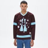Huf H Stardust Erkek Bordo Gömlek - XL