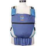 Hugbala 360° Ergonomik Bebek Kanguru 0-3 Yaş İçin Pamuk Malzemeden Üretilmiştir - Mavi - Gri
