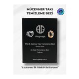 Hugdesign Altın, Gümüş, Çelik Takı Ve Gözlük Temizleme & Parlatma Bezi, 25 Adet
