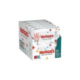 Huggies All Over Clean Bebek Islak Mendil 56 Adet - 10'lu Paket (10 x 56 Paket, Toplam 560 Mendil) (Yüz, El ve Fundulet için güvenli)
