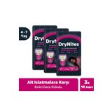 Huggies Drynites 10'lu Gece Külodu Küçük Kız - 3 'lü Paket