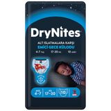 Huggies Drynites Erkek 4-7 Yaş 17-30 kg 10 Adet Gece Külot Bezi