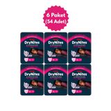 Huggies Drynites Kız 13+ Yaş 48-60 kg 9x6 Adet Emici Gece Külodu