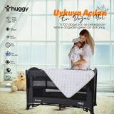 Huggy %100 Yeni Zelanda Kuzu Yünü %100 Pamuk Kumaş 70X110 Bebek Yatak Pedi - Beyaz