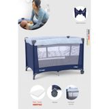 Huggy Ciao Park Yatak Oyun Parkı-Yatak Hediyeli 70x100 - Lacivert