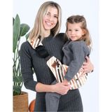 Huggy Mommy Yeni Nesil Ergonomik Çocuk Taşıma Çantası Bebek Taşıyıcı Sling Ana Kucağı Kanguru Hafif Pratik Puset