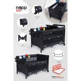 Huggy Napp 6 In 1 Anne Yani Park Yatak Oyun Parkı ve Yatak 70X120 XL