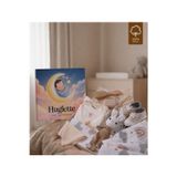 Huglette Liva - Yenidoğan Unisex Bebek Hediye Seti– Müslin Örtü, Zıbın Seti, Amigurumi, Bebek Ayakkabısı, Sabun Fırça Seti