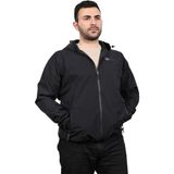 Huğlu Outdoor Fileli Yağmurluk - XL - Siyah Gri Gümüş