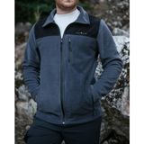 Huğlu Outdoor Iki Renkli Robalı Polar Hırka - S - Füme