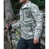 Huğlu Outdoor Kamuflaj Desenli Polar Hırka - 2XL