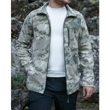 Huğlu Outdoor Kamuflaj Desenli Polar Hırka - 4XL