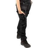Huğlu Siyah Taktical Outdoor Pantolon Nefes Alan Kumaş Özelliği ile Erkekler İçin Tüm Sezon Kullanım