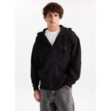 HUGO Bisiklet Yaka Sweatshirt, L, 5003317212, Siyah, erkek