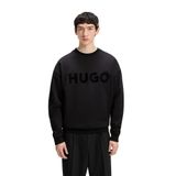 HUGO Bisiklet Yaka Sweatshirt, M, 5003317187, Siyah, erkek