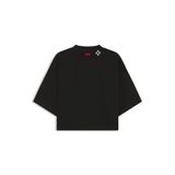 HUGO Bisiklet Yaka T-Shirt, M, 5003361862, Siyah, Kadın