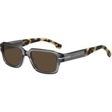 Hugo Boss 1596/S - ACI532M Brown Ar Erkek Güneş Gözlüğü - Gri