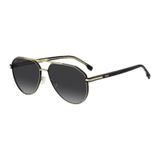 Hugo Boss 1747/s - Rhl609o Grey Erkek Güneş Gözlüğü 197737125202 Siyah