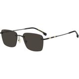 Hugo Boss 1925/F/S - 00357IR - 26C - 57 Erkek Güneş Gözlüğü - Gri