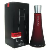 Deep red woman hugo boss sale