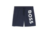 HUGO BOSS Erkek Ahtapot Yüzme Şortu, Mavi, L