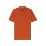 Hugo Boss Erkek Parlak Turuncu Pallas Kısa Kollu Pike Polo Tişört, Koyu Turuncu809, S
