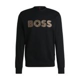 Hugo Boss Erkek Sweatshirt, Siyah / beyaz, M