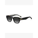 Hugo Boss Gözlük 1717/S Oval Siyah Erkek Güneş Gözlüğü