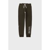 Hugo Boss Pamuklu Jogger Çocuk Pantolon Pantolon 24M35/64C Kakı - Haki - 6 Yaş