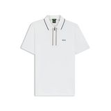 HUGO BOSS Philix Erkek Golf Polo Tişört, Nemi iletir, Hızlı Kurur, Streç, 2026, Beyaz, XL