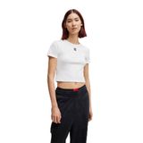 Hugo Delanor Beyaz 100 Kadın T-shirt
