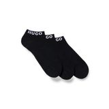 HUGO Erkek 3P AS UNI CC üç paket spor ayakkabı çorabı, logolu bel