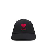 Hugo Erkek Şapkası Mett-Valentine 10277052 01, Siyah 002, Tek Beden
