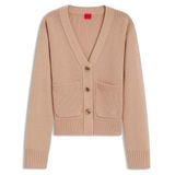 HUGO Hırka, XL, 5003324612, Kahve, Kadın