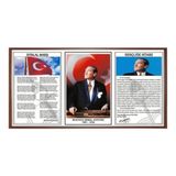 Hugo Kırtasiye Milli Levha 3 Lü Mdf Çerceve 45X90 - --