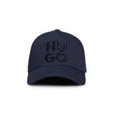 Hugo Lacivert Erkek Yazı Baskılı Şapka 50533409 Jude-Stacked