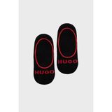 Hugo Logolu % 100 Pamuk Babet 3 Pack Çorap Erkek Çorap 50514921 001 - 39 - 40 - Siyah