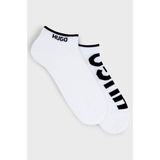 Hugo Logolu Streç Pamuklu 2 Pack Çorap Erkek Çorap 50468111 100 - 43 - 46 - Beyaz - Siyah