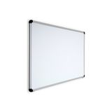 HUGOKIRTASİYE 30x40 Alüminyum Çerçeve Yazı Tahtası Duvara Monte (Askılı) Beyaz