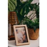 Huhuli 10X15Cm Dekoratif Ahşap Fotoğraf Çerçevesi Iskandinav