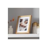Huhuli Doğal Ahşap Fotoğraf Çerçevesi 20X20Cm