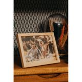 Huhuli İskandinav Dekoratif Ahşap Fotoğraf Çerçevesi 15 x 21 CM